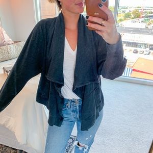 Navy Cardigan with Pockets